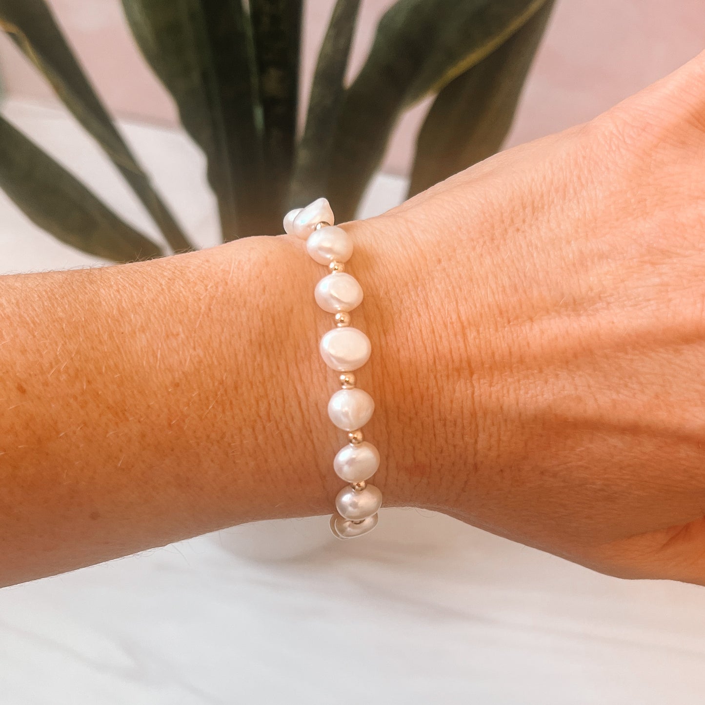 Shine Pearl Bracelet