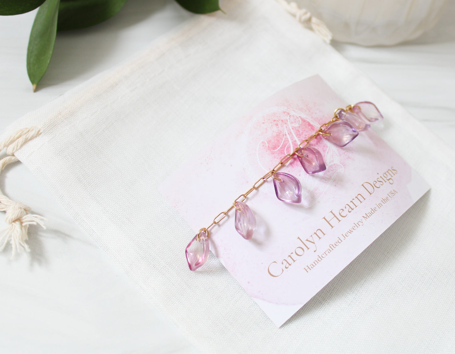 Bliss Petal Bracelet in Gold