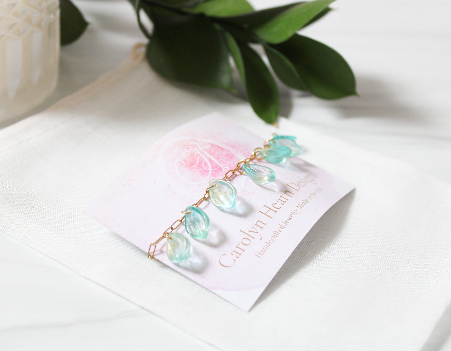Bliss Petal Bracelet in Gold