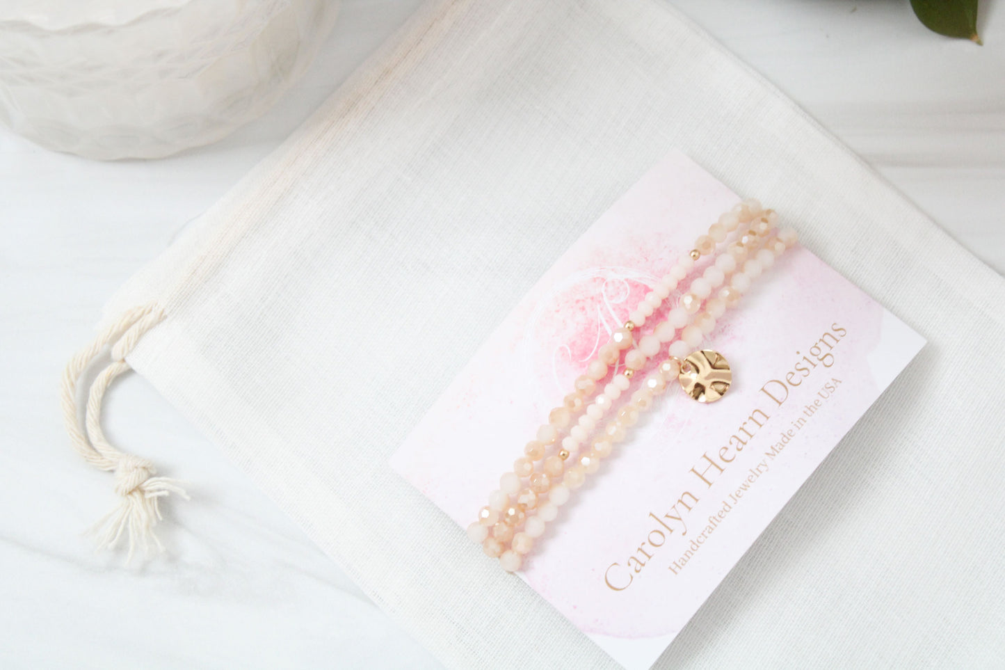 Inspire Beaded Bracelet Stack