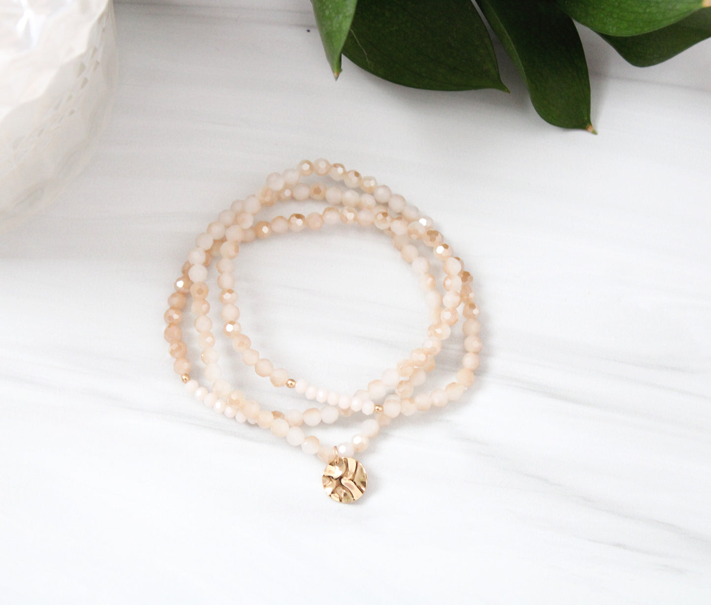 Inspire Beaded Bracelet Stack