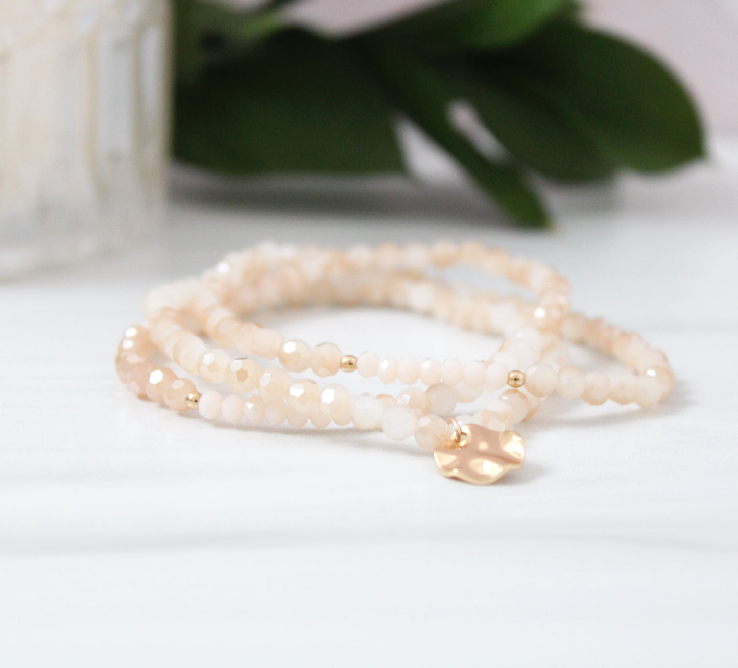 Inspire Beaded Bracelet Stack