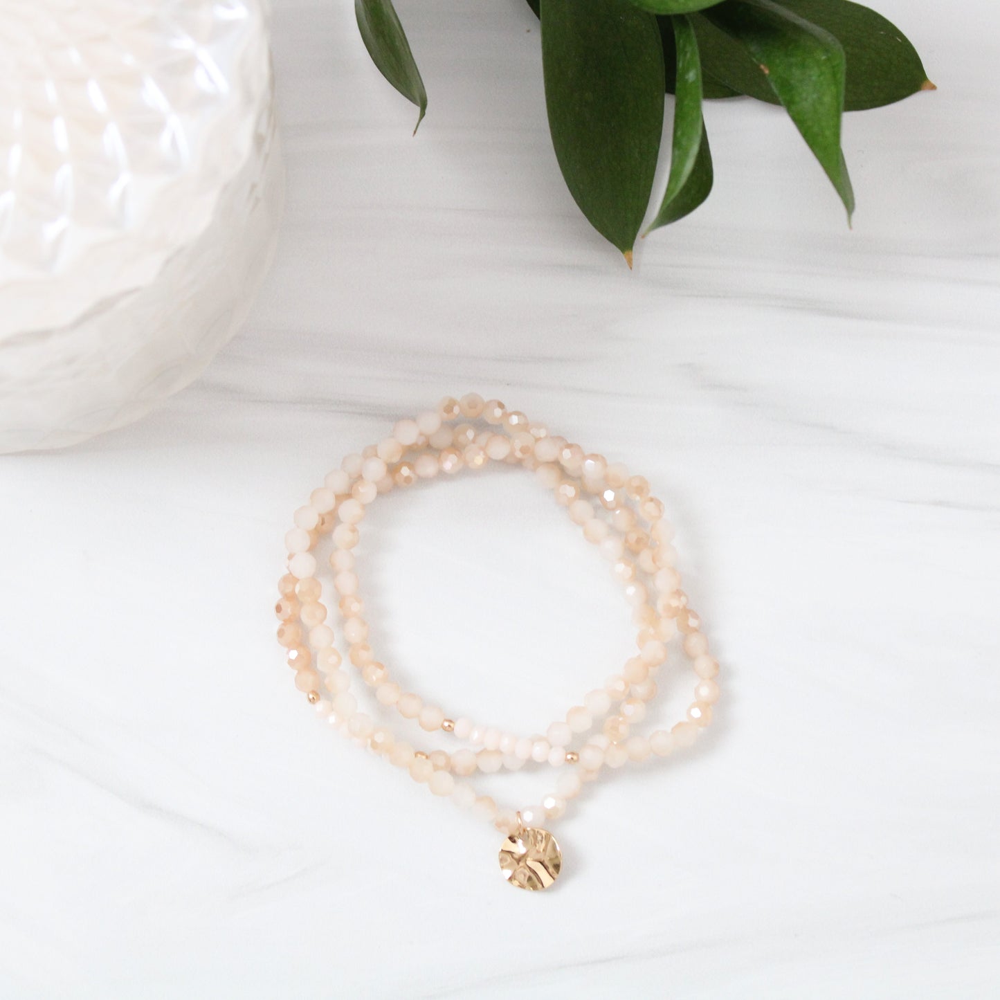 Inspire Beaded Bracelet Stack