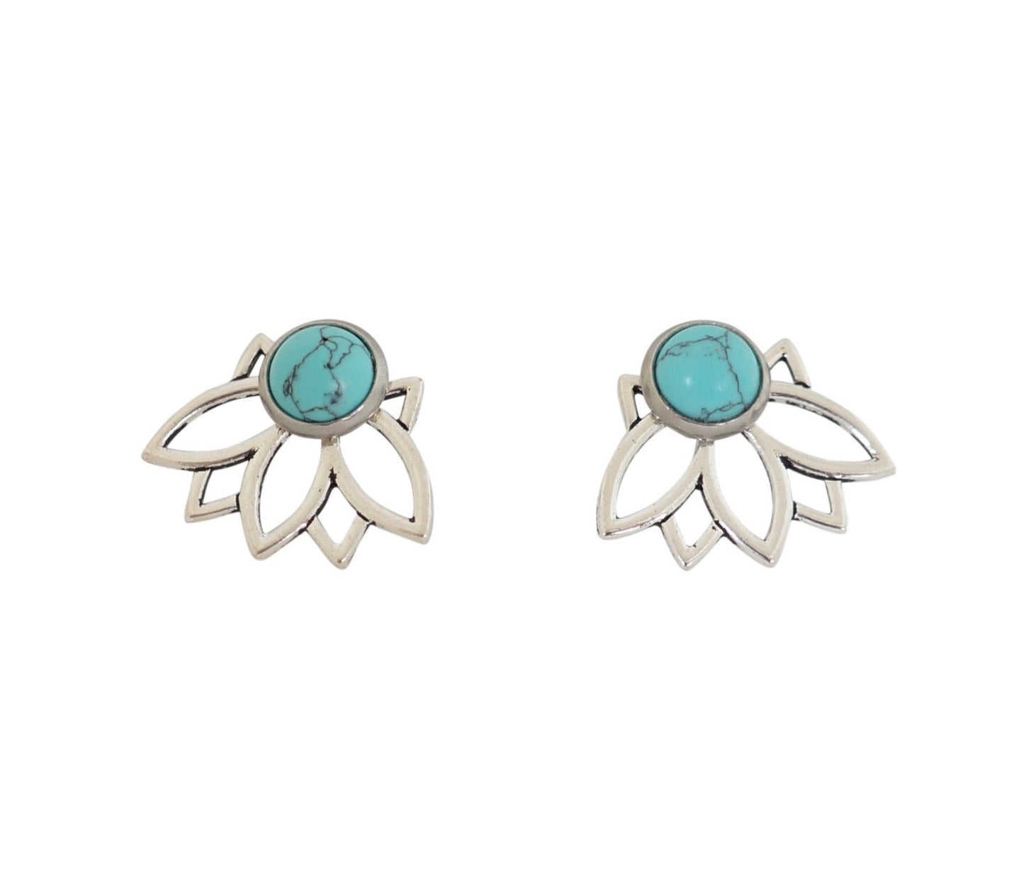 3-in-1 Lotus Ear Jackets - Carolyn Hearn Designs
