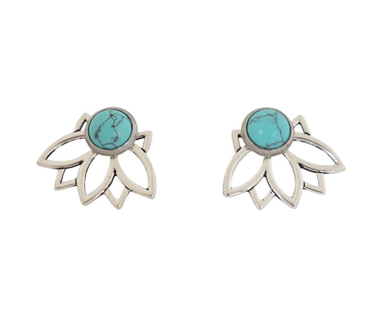 3-in-1 Lotus Ear Jackets - Carolyn Hearn Designs