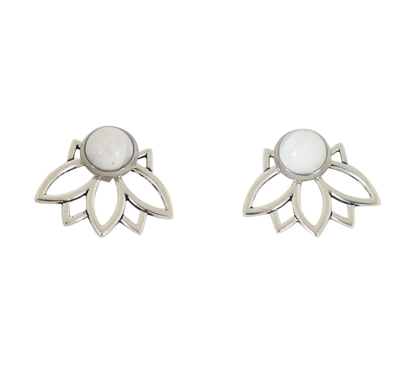3-in-1 Lotus Ear Jackets - Carolyn Hearn Designs