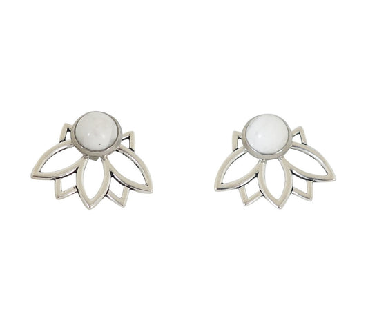 3-in-1 Lotus Ear Jackets - Carolyn Hearn Designs