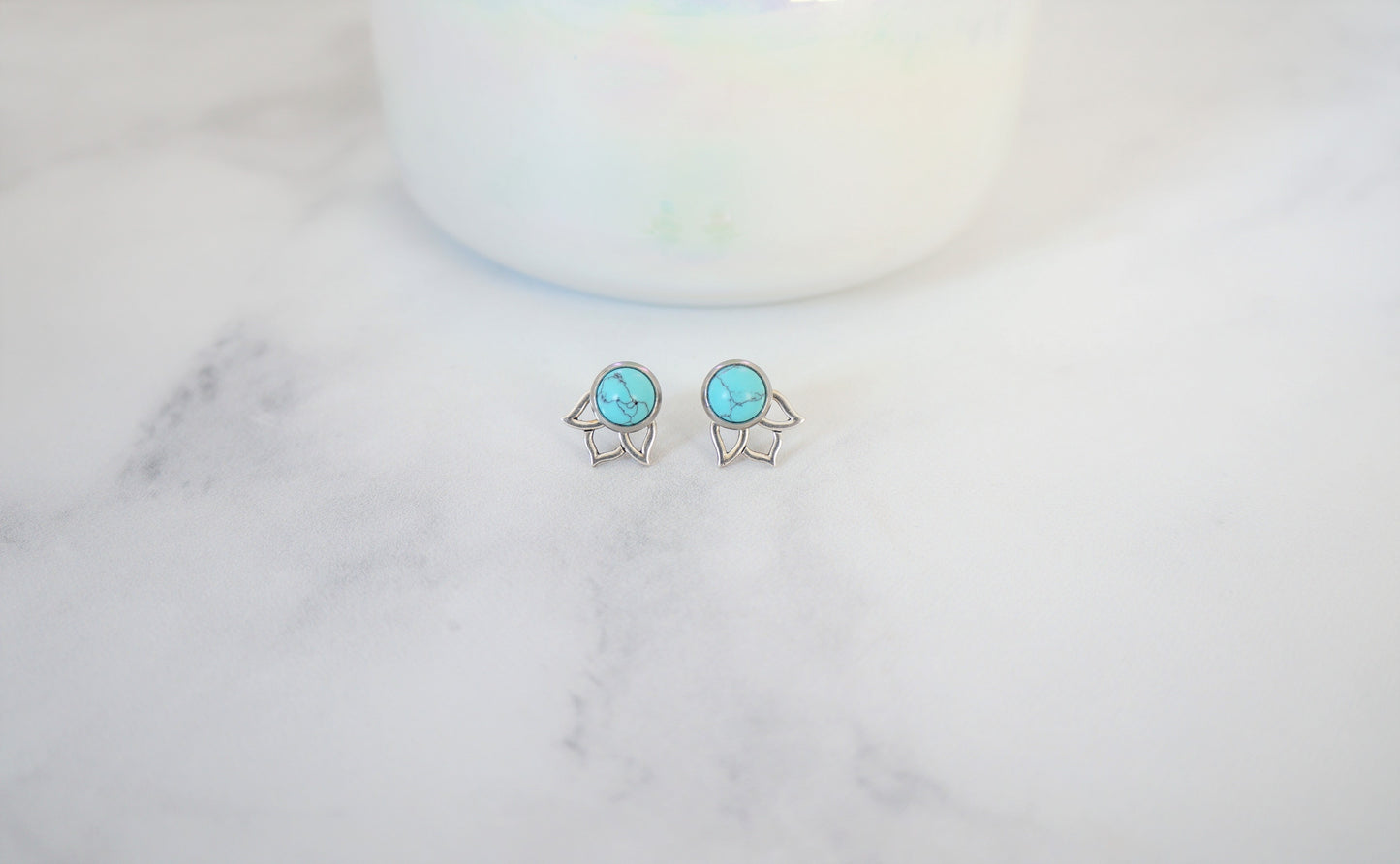 3-in-1 Lotus Ear Jackets - Carolyn Hearn Designs