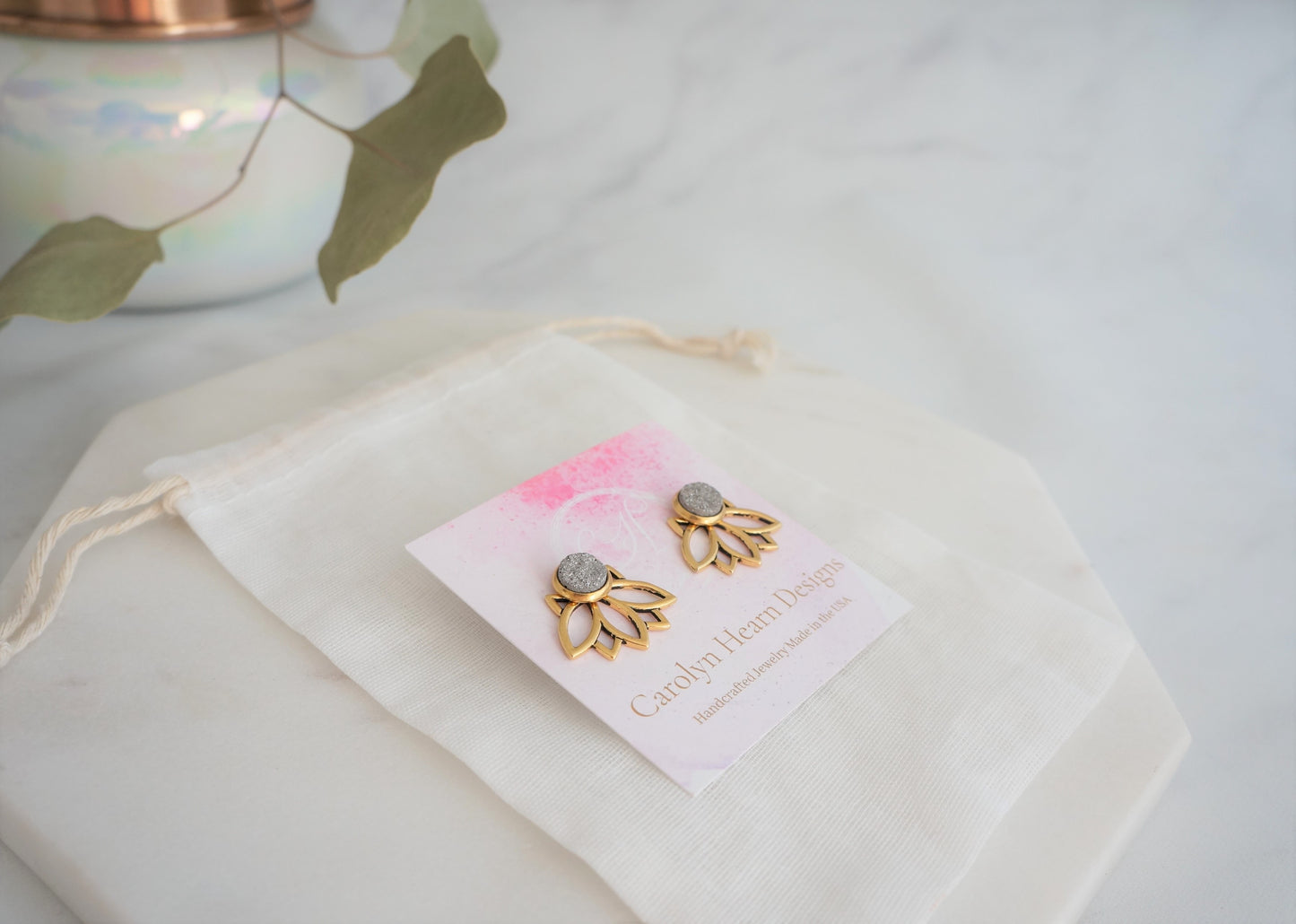 3-in-1 Lotus Ear Jackets
