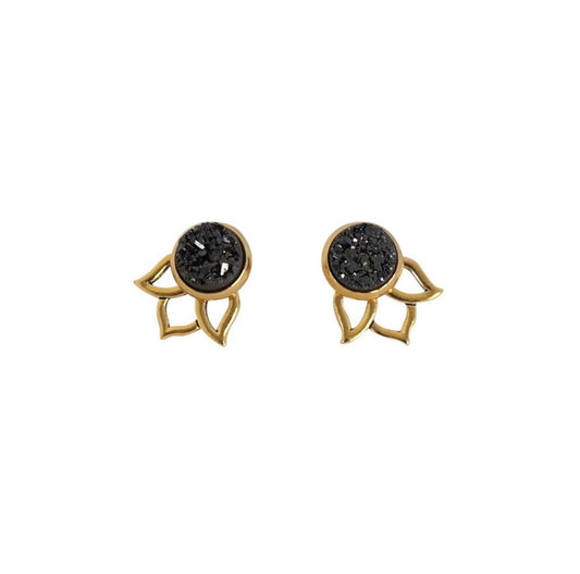 3-in-1 Lotus Ear Jackets - Carolyn Hearn Designs