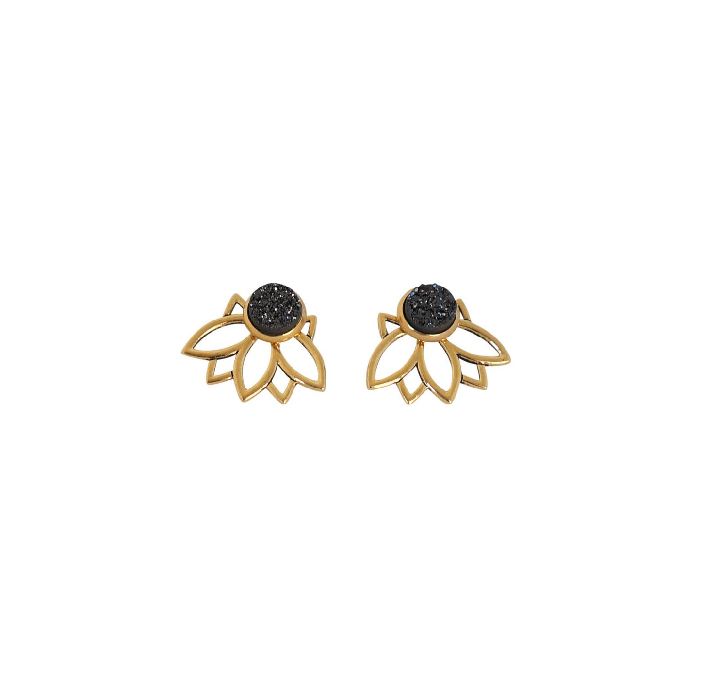 3-in-1 Lotus Ear Jackets - Carolyn Hearn Designs