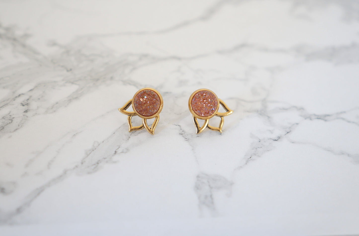 3-in-1 Lotus Ear Jackets - Carolyn Hearn Designs