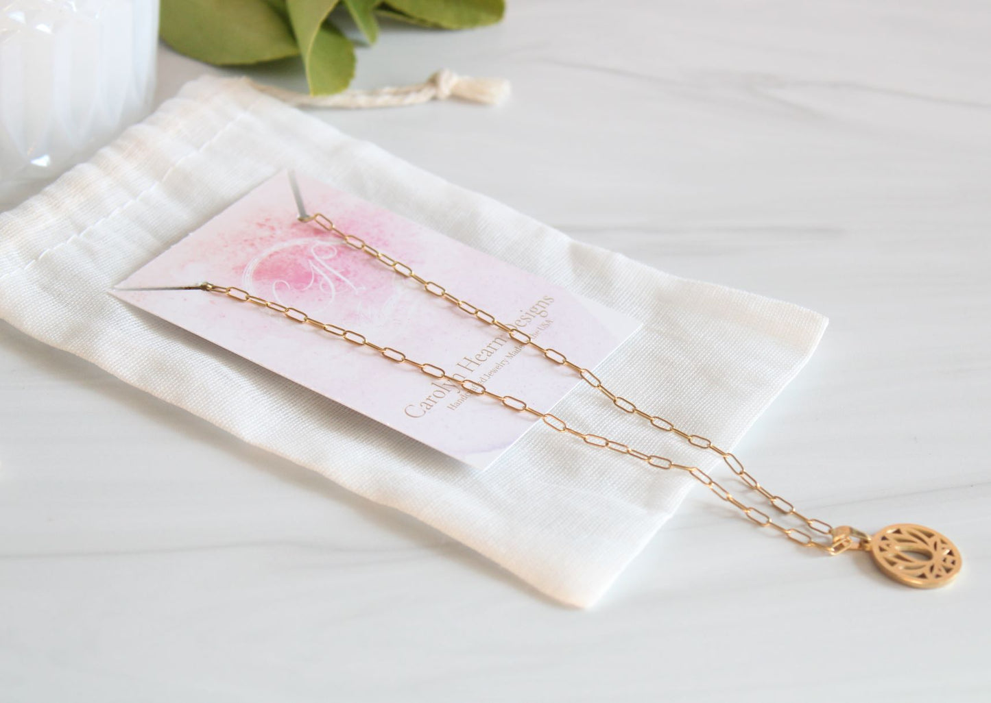 Lotus Necklace