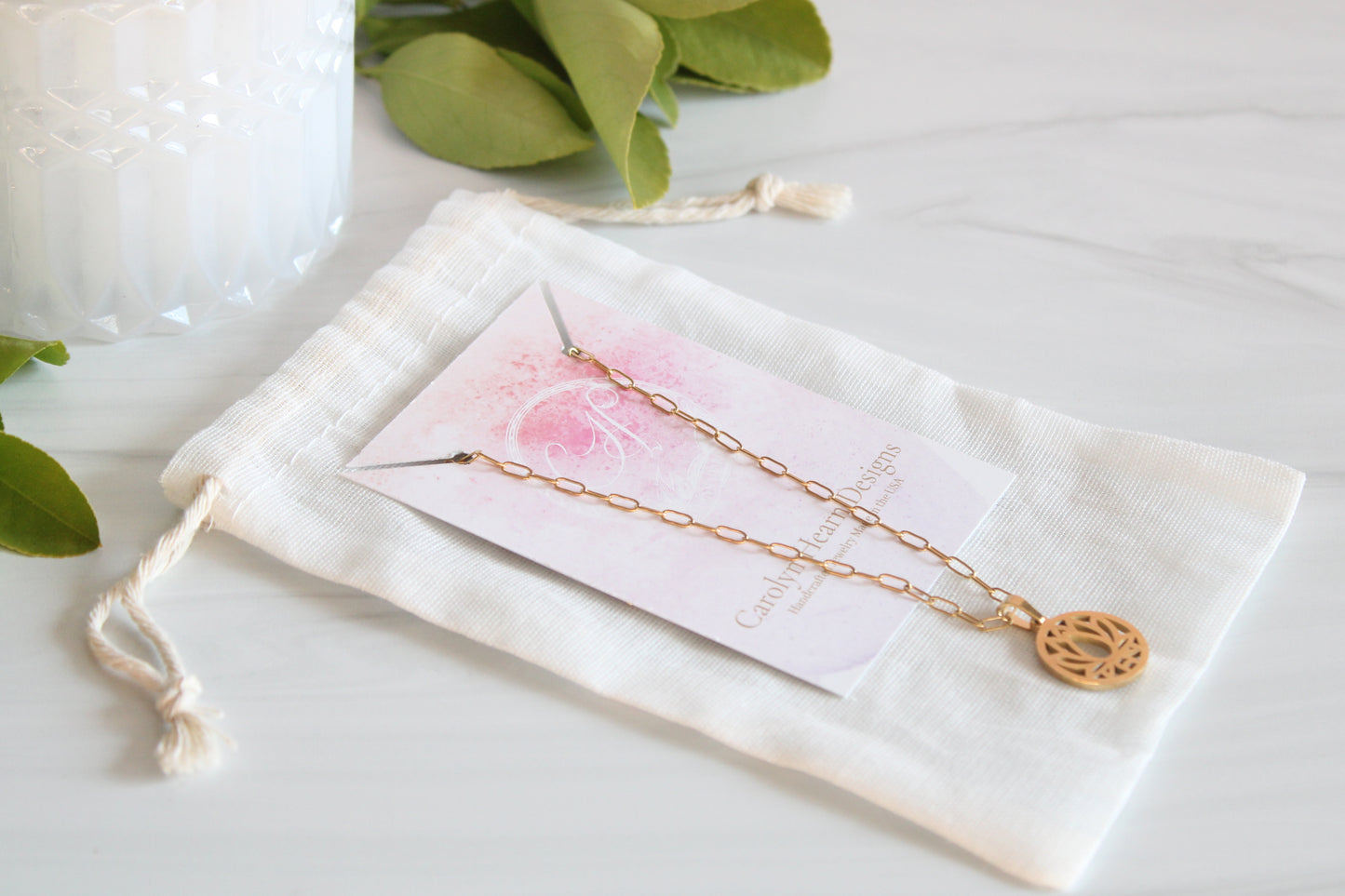 Lotus Necklace