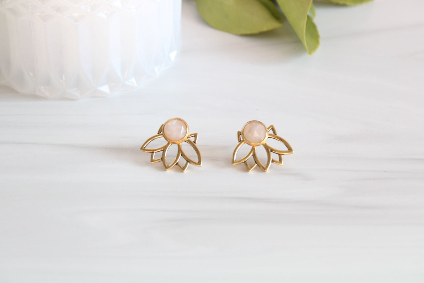 3-in-1 Lotus Ear Jackets
