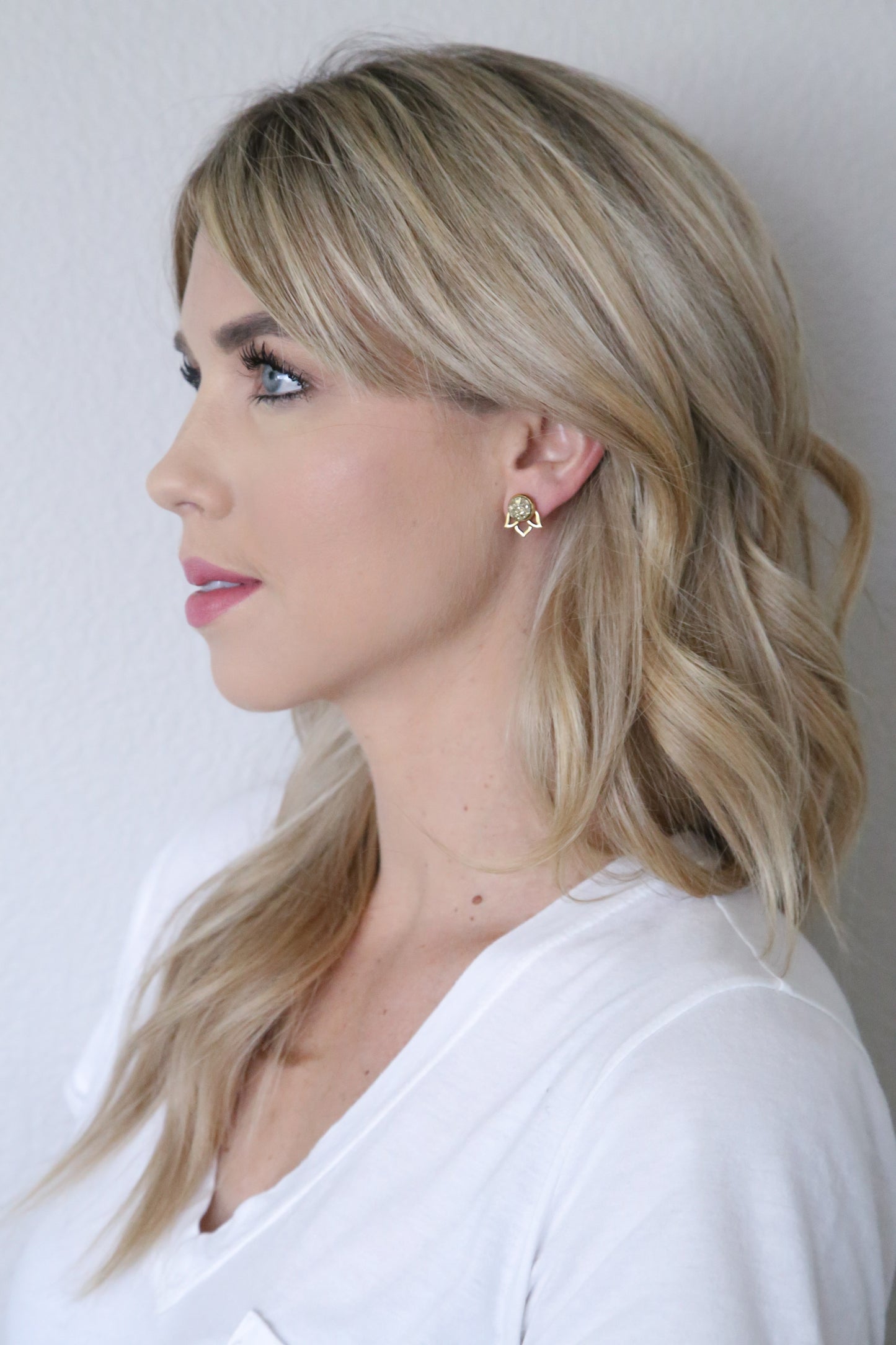 3-in-1 Lotus Ear Jackets - Carolyn Hearn Designs