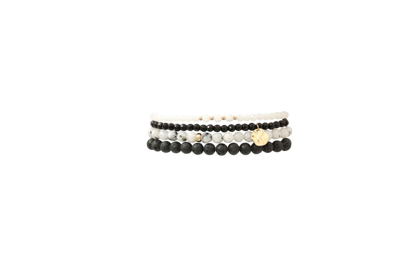Essential Oil Intention Bracelet Stack