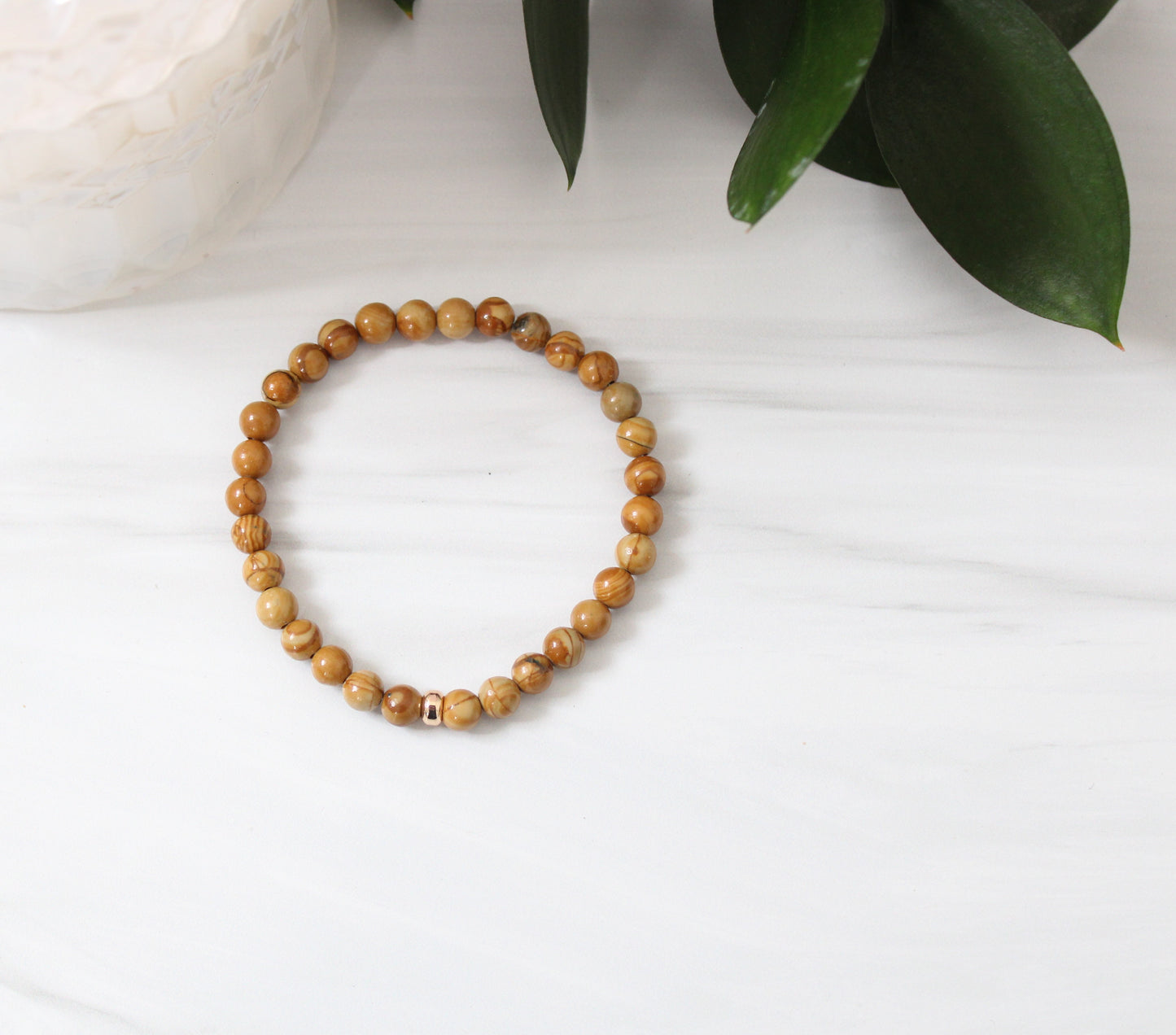 Wood Lace Bracelet