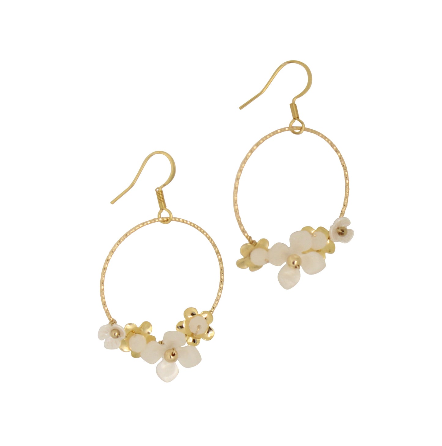 Blossom Hoop Earrings