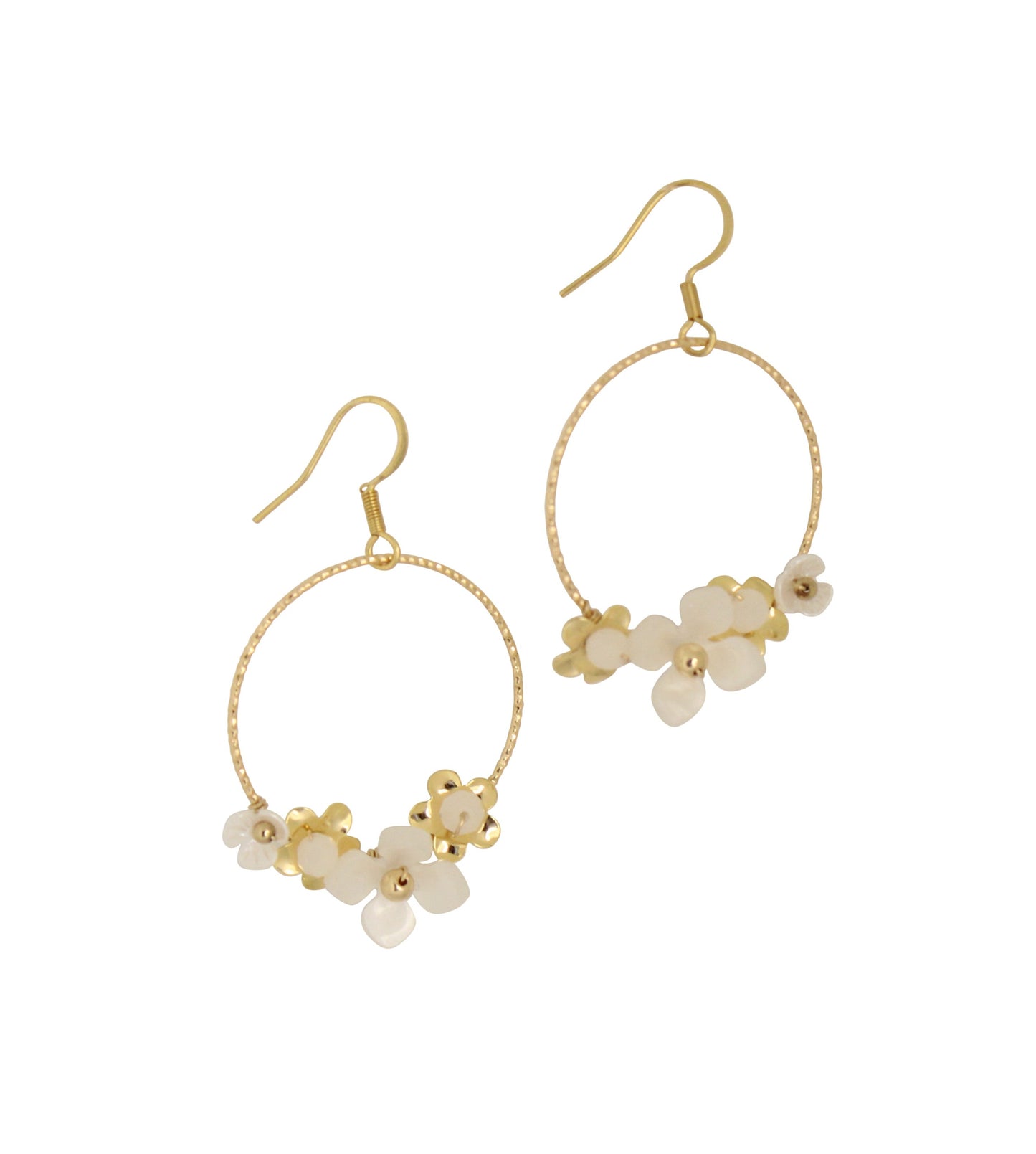 Blossom Hoop Earrings