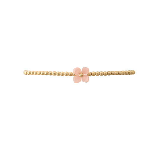 Renew Beaded Flower Bracelet