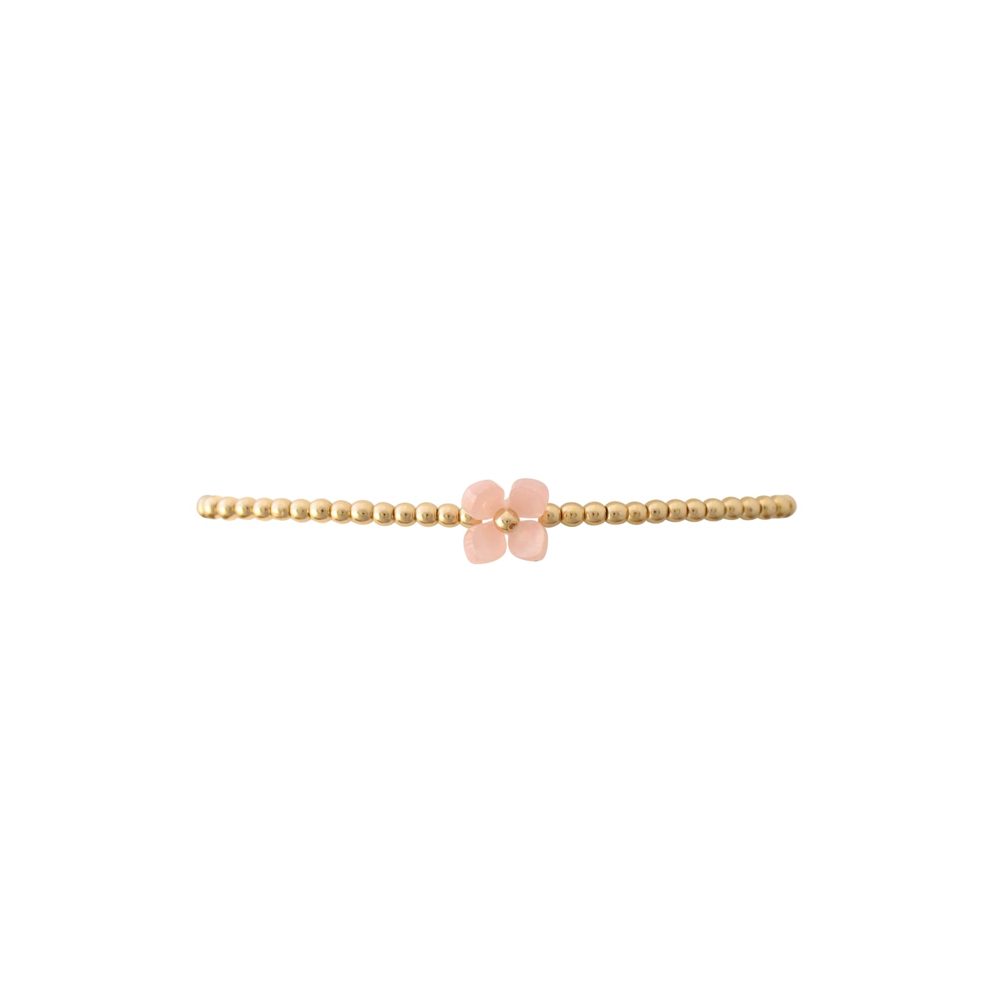 Renew Beaded Flower Bracelet