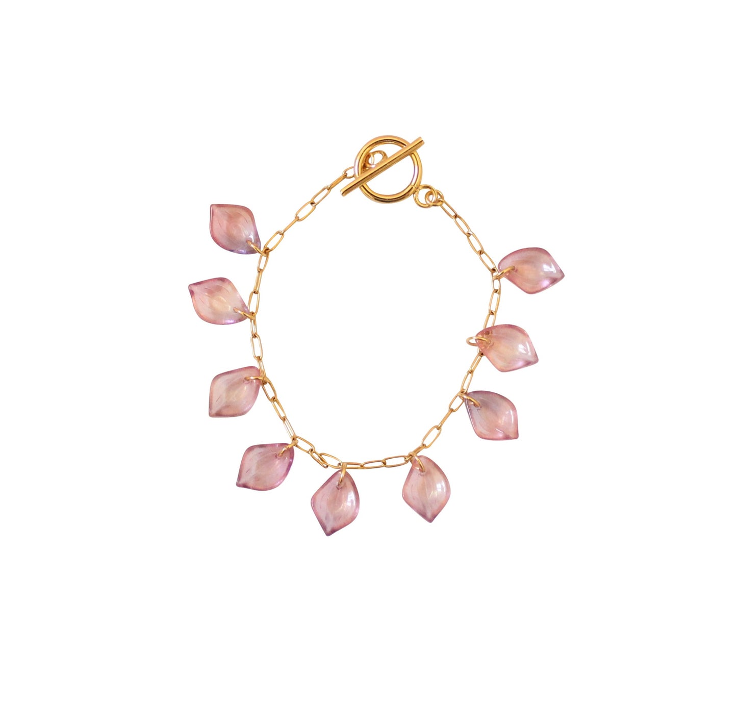 Bliss Petal Bracelet in Gold