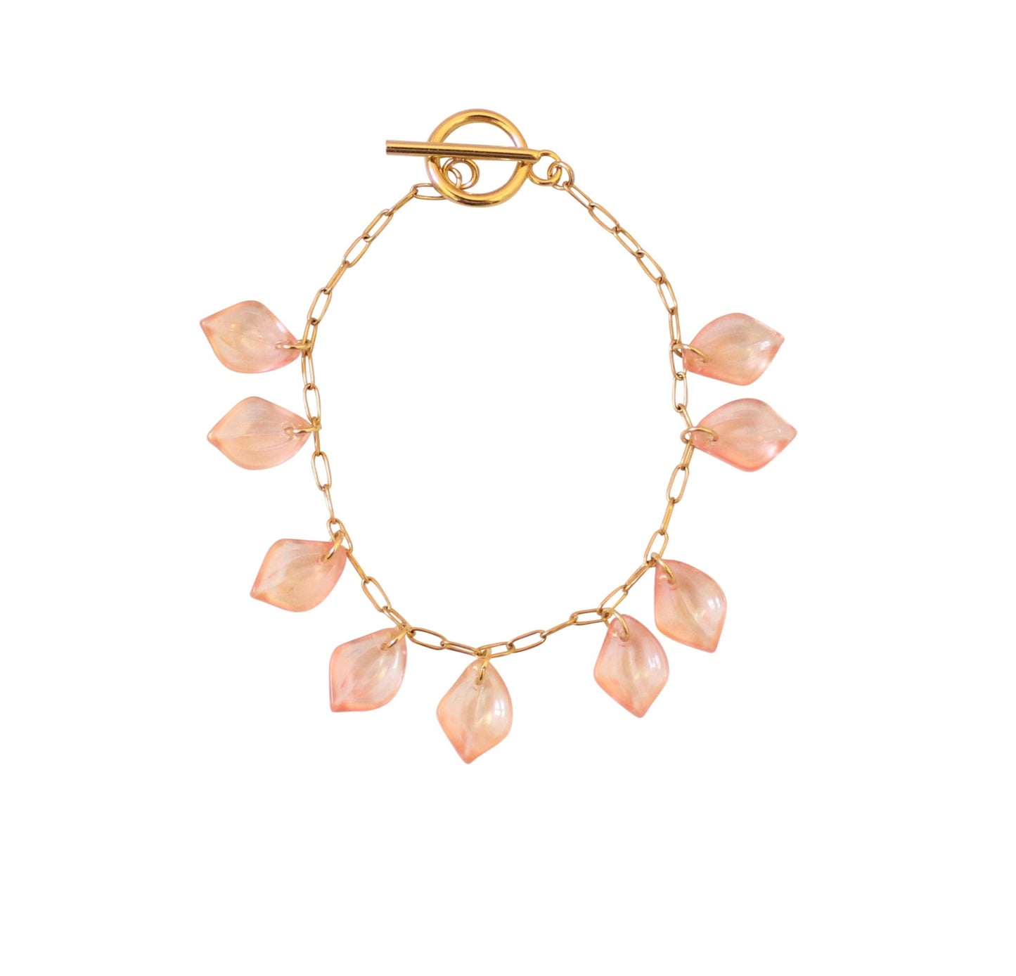 Bliss Petal Bracelet in Gold