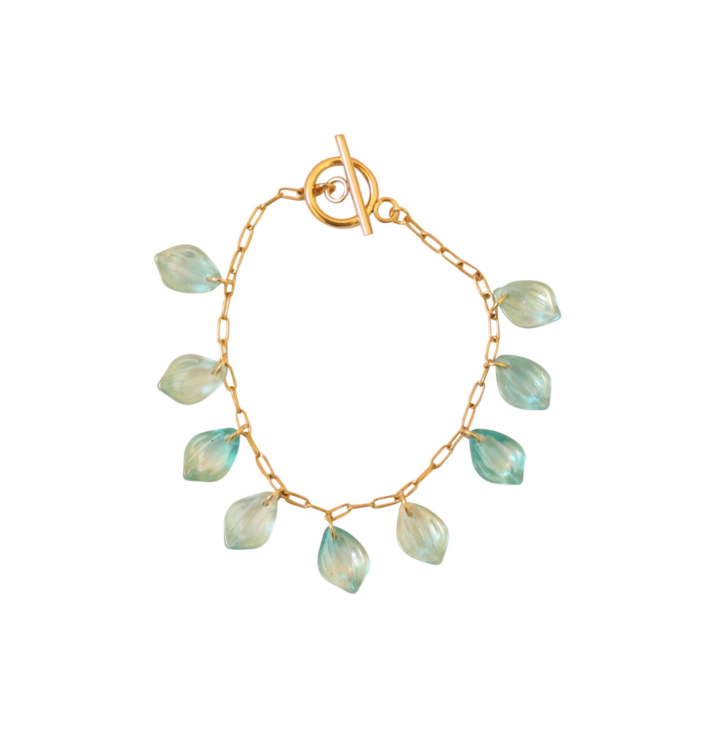 Bliss Petal Bracelet in Gold