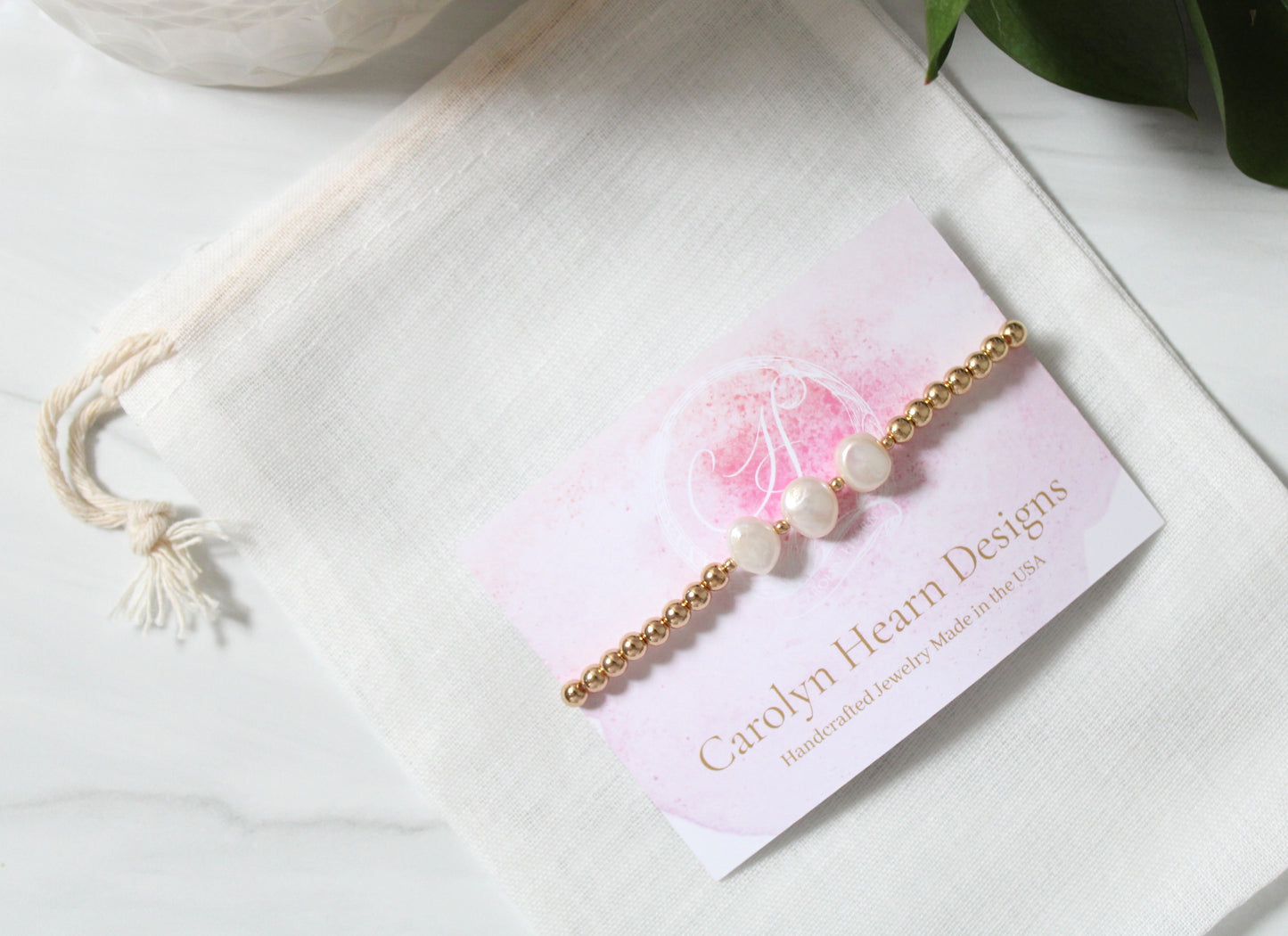 Divine Pearl Bracelet