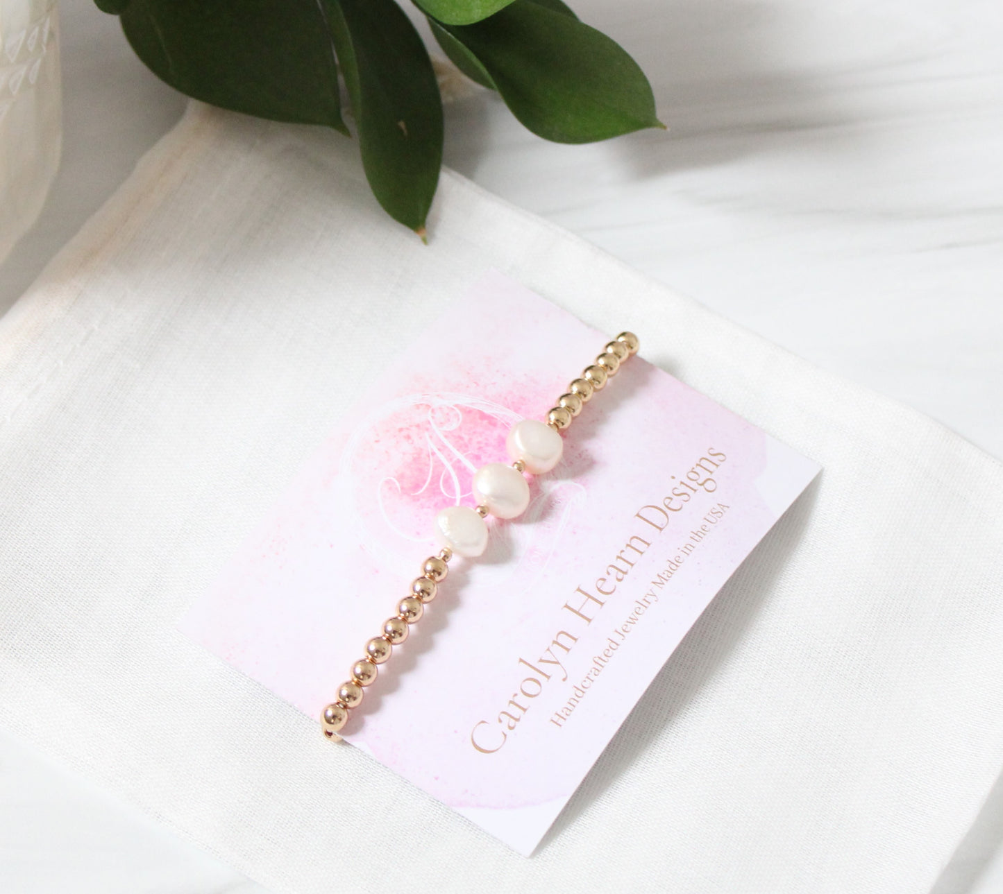 Divine Pearl Bracelet