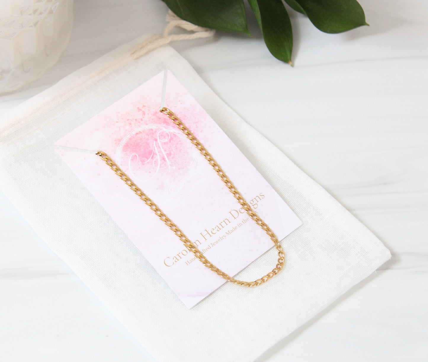 Lush Chain Necklace in Gold