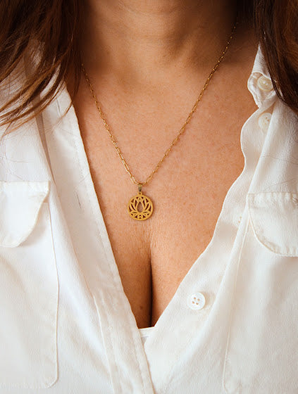 Lotus Necklace