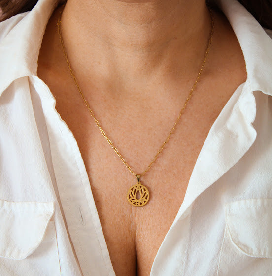 Lotus Necklace