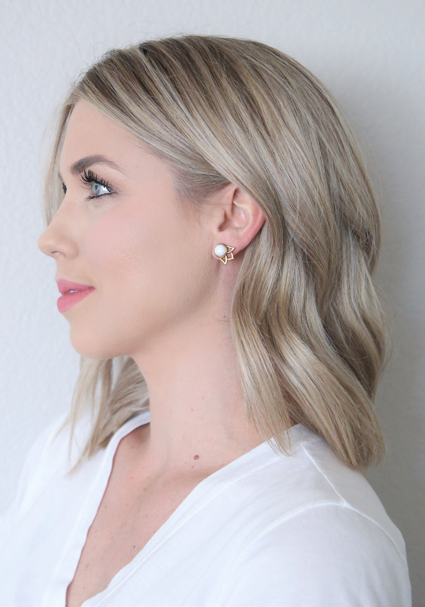 3-in-1 Lotus Ear Jackets - Carolyn Hearn Designs