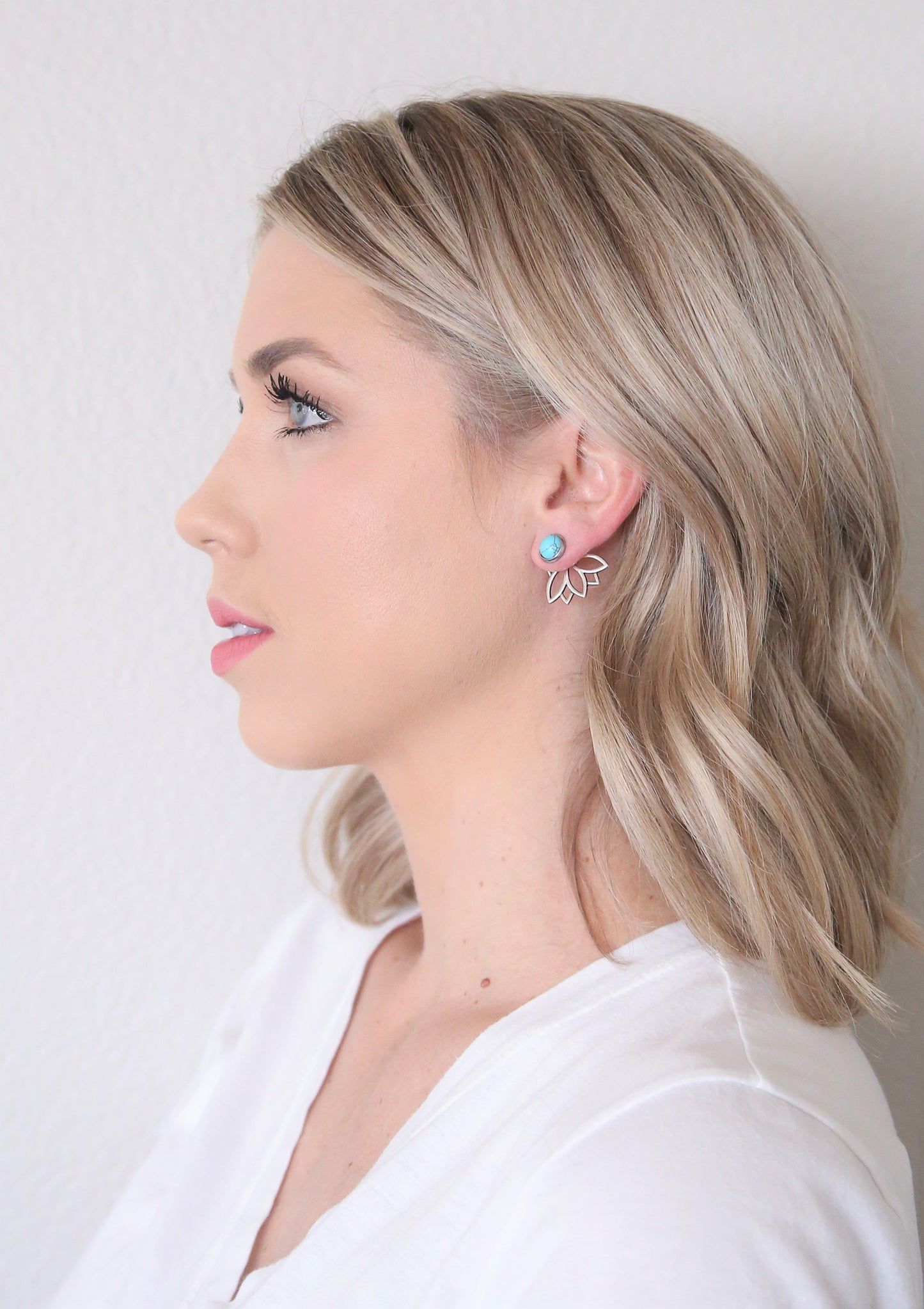 3-in-1 Lotus Ear Jackets - Carolyn Hearn Designs
