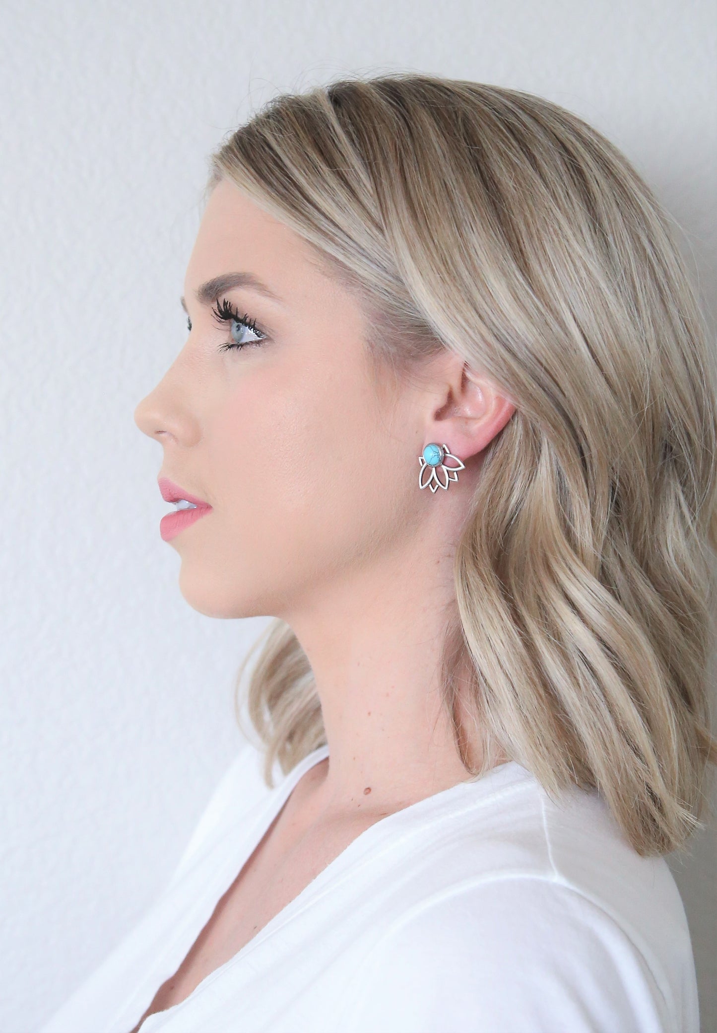 3-in-1 Lotus Ear Jackets - Carolyn Hearn Designs