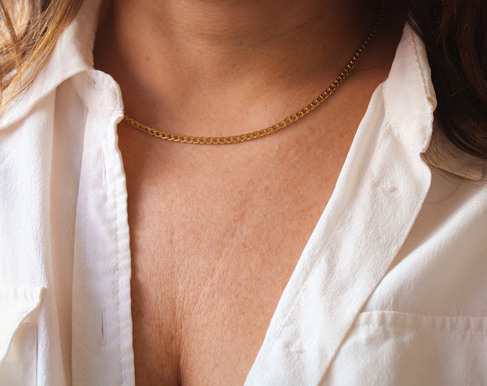 Lush Chain Necklace in Gold