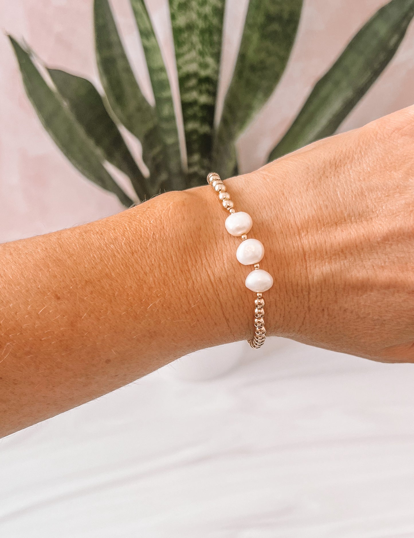 Divine Pearl Bracelet