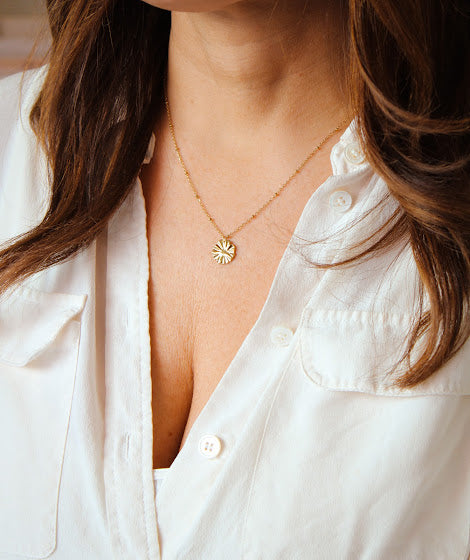 Brilliant Necklace in Gold