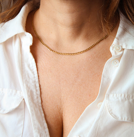 Lush Chain Necklace in Gold